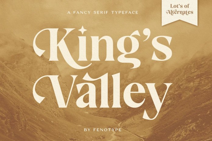King’s Valley Font