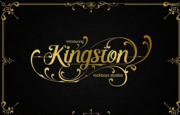 Kingston Elegant script font