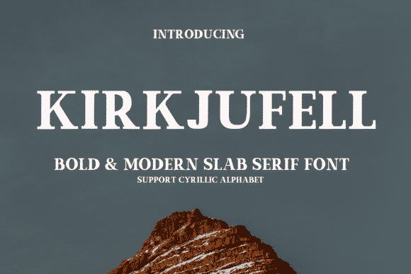 Kirkjufell Font