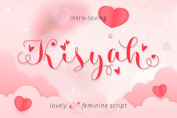 Kisyah Loved Font