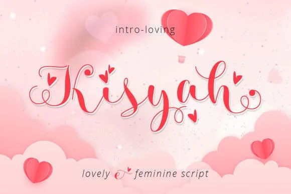 Kisyah Loved Font