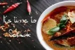 Kitchen Blue Font