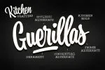Kitchen intro font