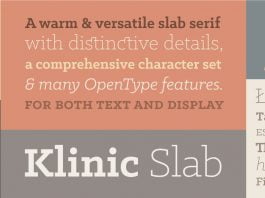 Klinic Slab Font