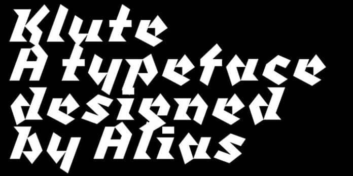 Klute Font