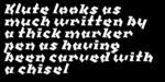 Klute Font