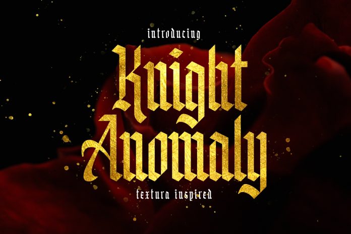 Knight Anomaly - Arterfak Project Font