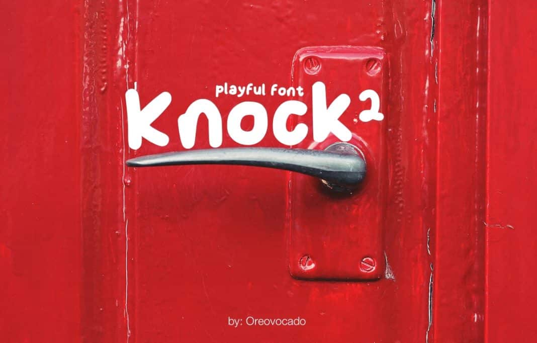 Knock2 Display Font