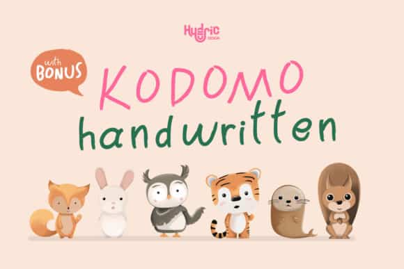 Kodomo Handwritten Font