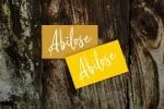 Kodute Modern Script Font