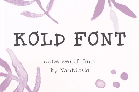 Kold Font