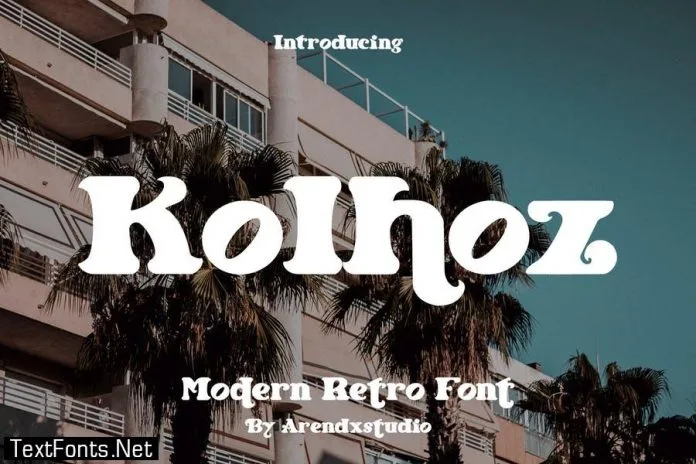 Kolhoz - Modern Retro (c) Font