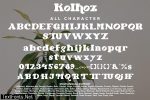 Kolhoz - Modern Retro (c) Font