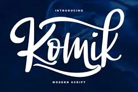 Komik Modern Script