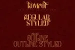 Kompot Font