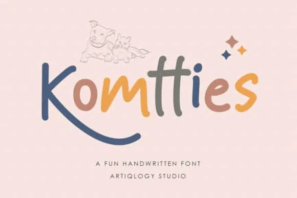 Komtties Font
