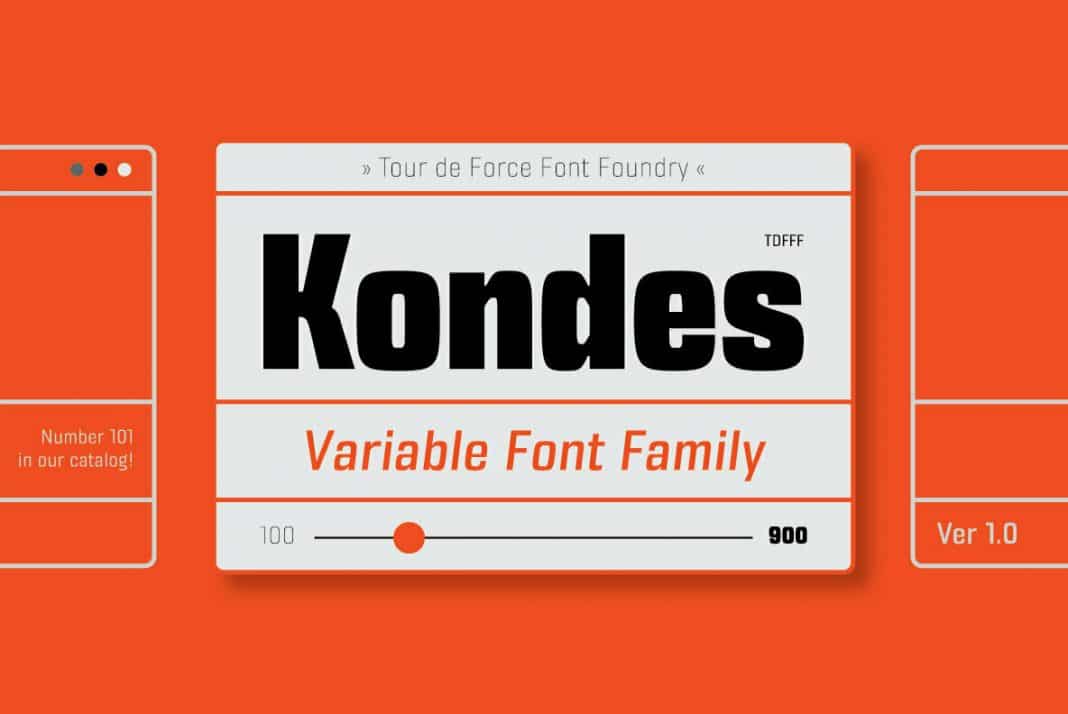 Kondes Font Family