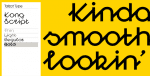 Kong Script Font Family