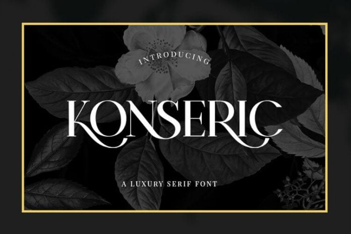 Konseric Luxury Serif Font