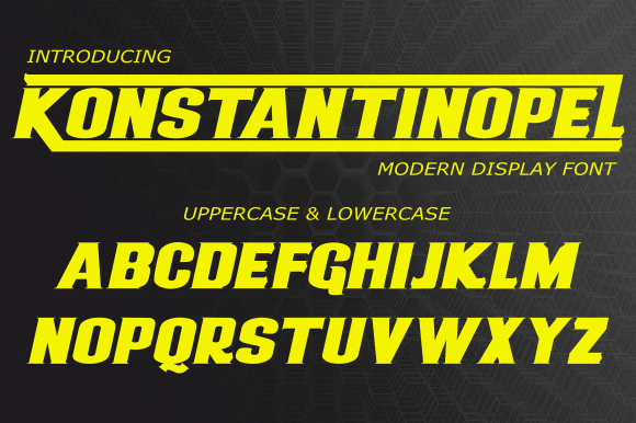 Konstantinopel Font