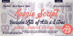 Koozie Script Font
