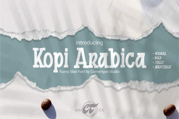 Kopi Arabica Font