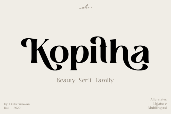 Kopitha Font