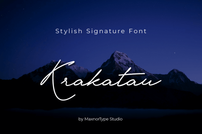 Krakatau Font