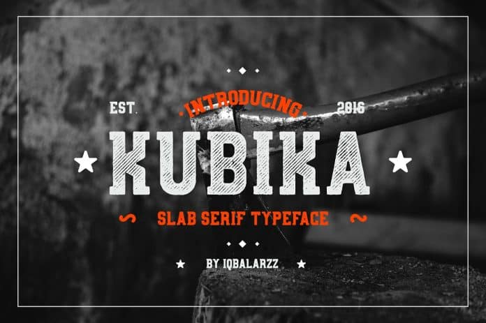 Kubika Slab Serif Font