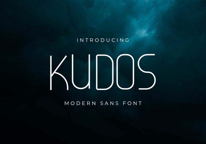 Kudos Fine - Modern Sans Serif Font