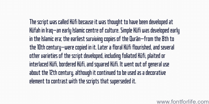 Kufica Font