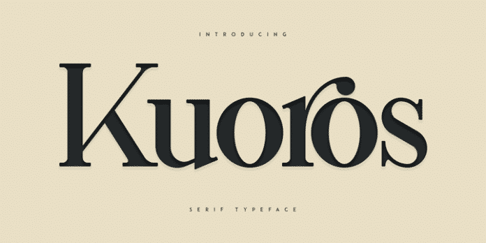 Kuoros VP Font Family