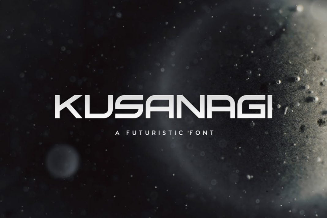 Kusanagi Futuristic Font