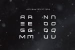 Kusanagi Futuristic Font