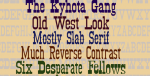 Kyhota Font