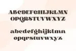Kyoda Ascher - Bold Serif Font