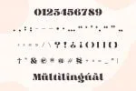 Kyoda Ascher - Bold Serif Font