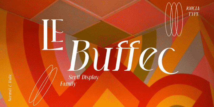 LE Buffec Font Family