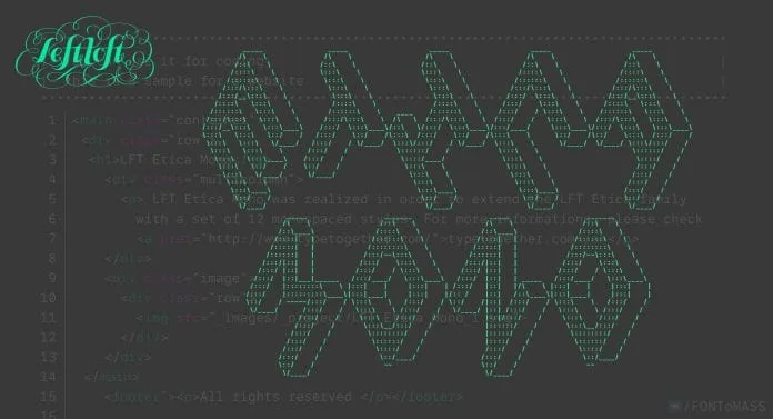 LFT Etica Mono Font