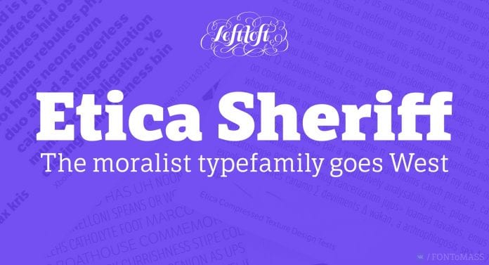 LFT Etica Sheriff Font