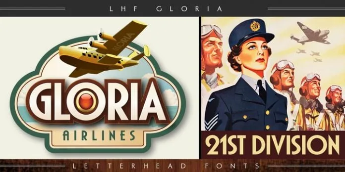 LHF Gloria Font Family