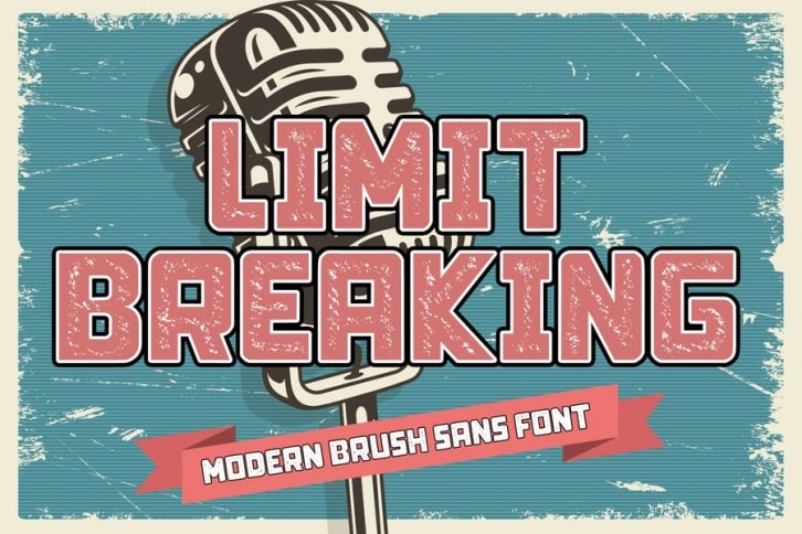 LImit Breaking Font