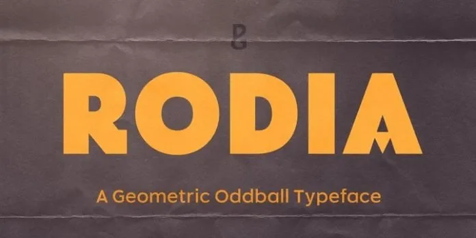 Rodia Font Family