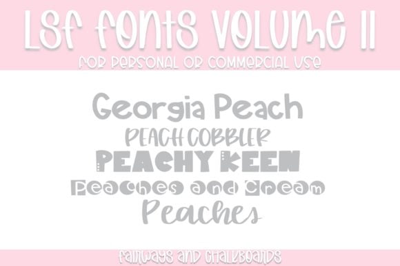 LSF Volume 11 Font
