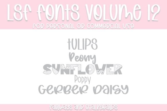 LSF Volume 12 Font