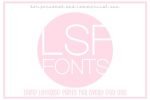 LSF Volume 12 Font