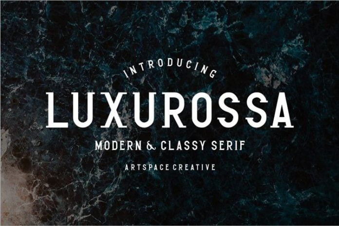 LUXUROSSA MODERN & CLASSY SERIF