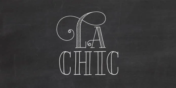 La Chic Font Family