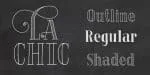 La Chic Font Family