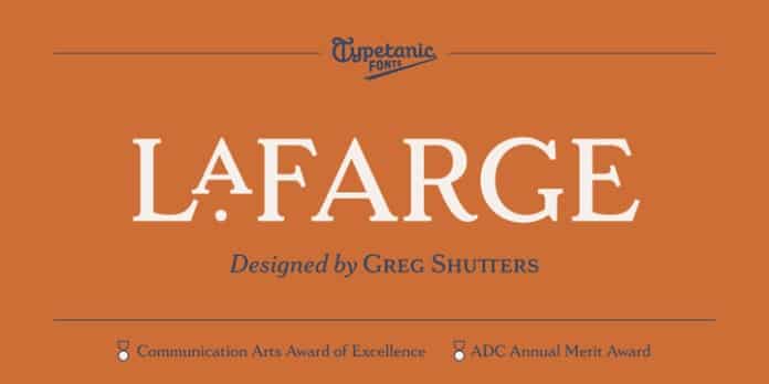 LaFarge Font